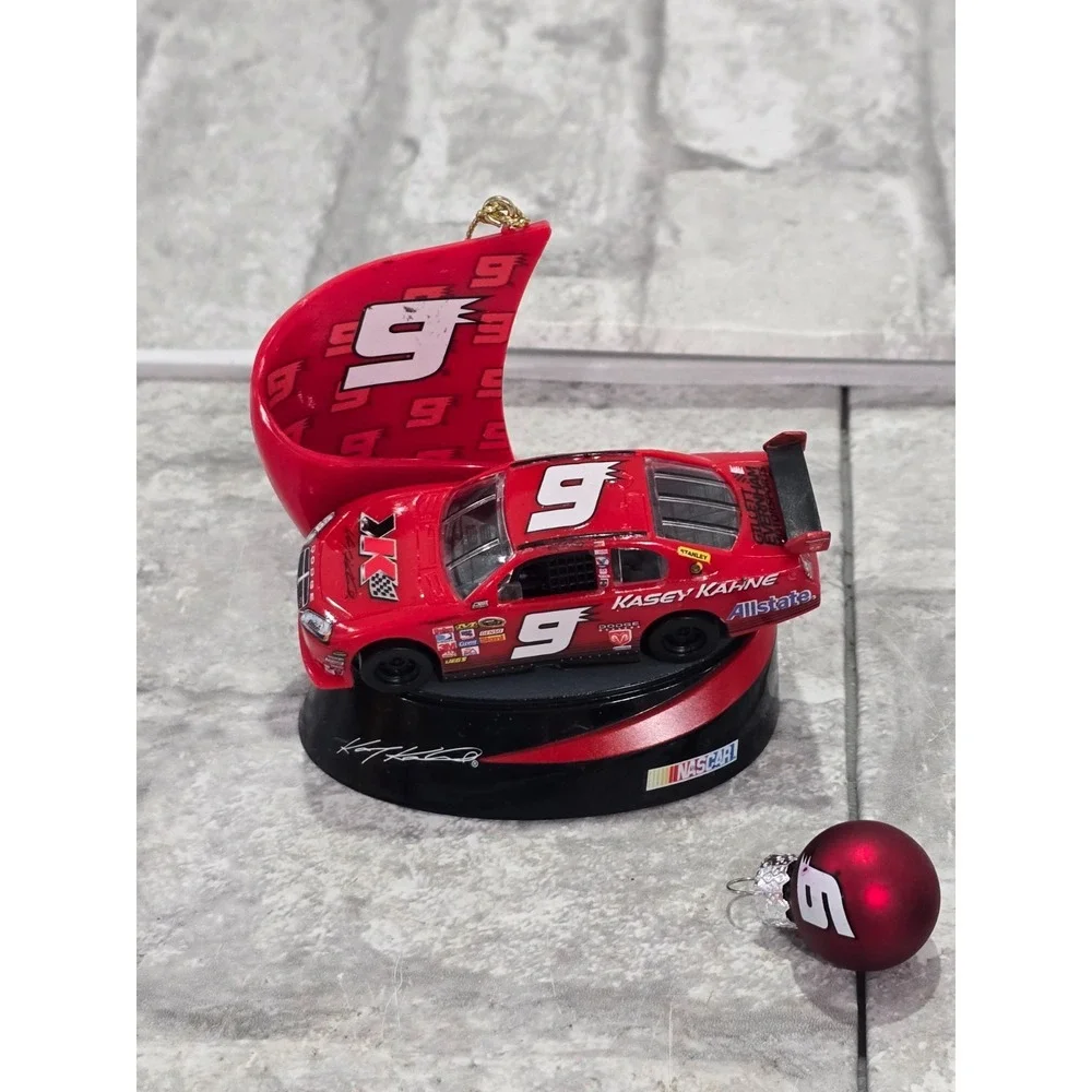 Kasey Kahne Collectible Christmas‎ Ornaments Set Dodge 9 Car Nascar Action 2005